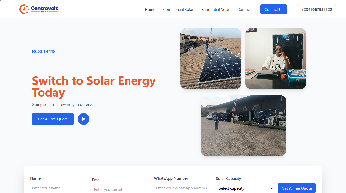 Centralvolt Solar project